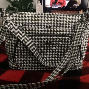 LUG MINI HOUNDSTOOTH CROSSBODY/ WALLET